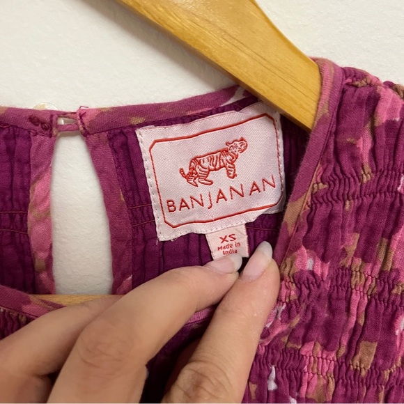 Banjanan Chloe Dress in Rune Bud Caramel Size XS - Picture 6 of 8